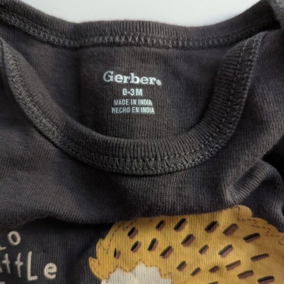 Gerber set of 3 short sleeve onesies - Picture 2 of 3